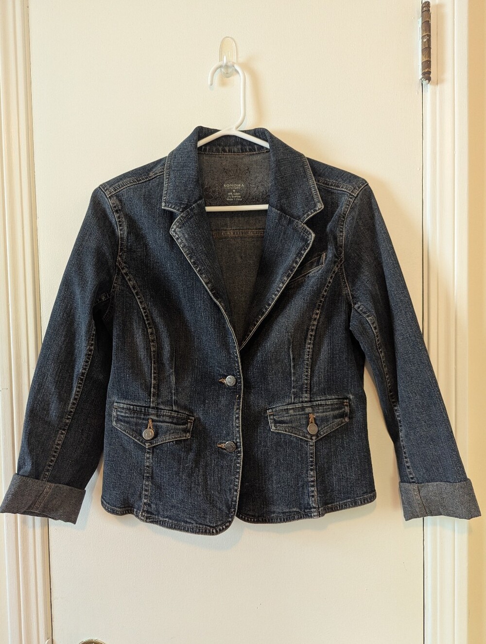 Sonoma Dark Blue Denim Jean Jacket